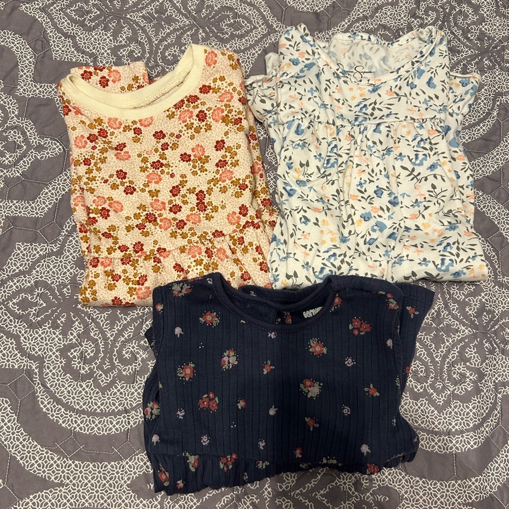 Lot of Girl’s Size 2 Dress Shirt Nightgown